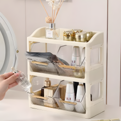Plastic Makeup Organizer